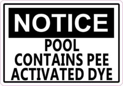 Pee Activated Dye