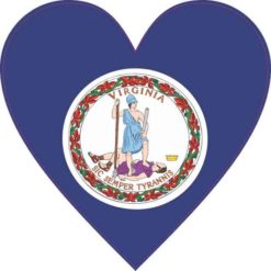 virginia sticker