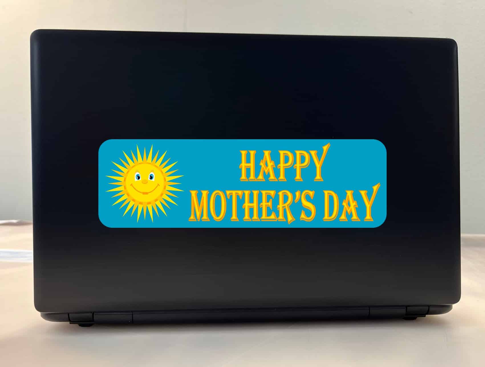 10in x 3in Happy Mother's Day Bumper Sticker Vinyl Holiday Vehicle Decal