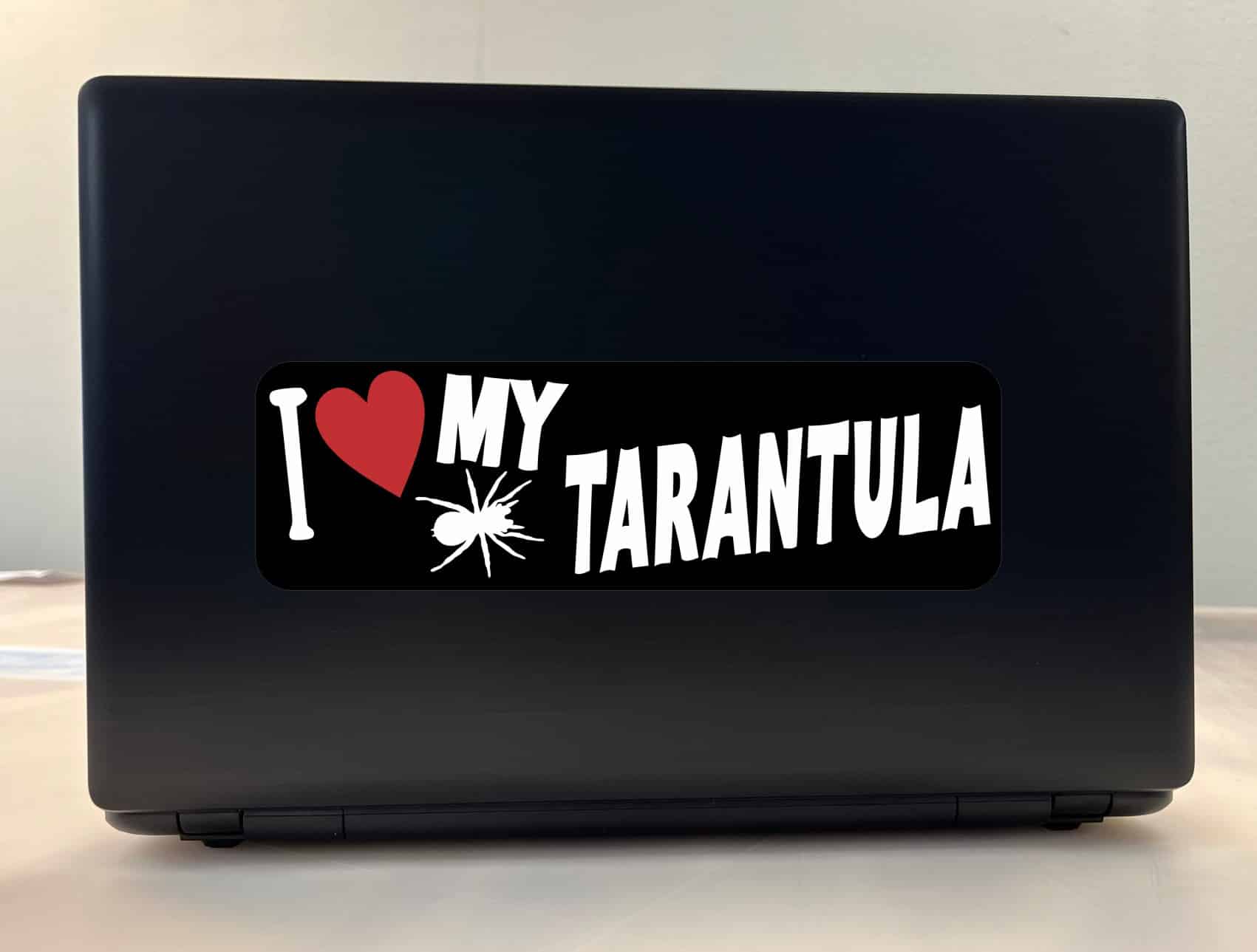 10in x 3in I Love My Tarantula Bumper Sticker Vinyl Animal Vehic