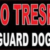 guard dog on duty