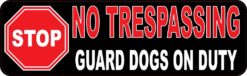 guard dogs on duty