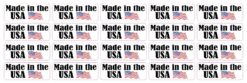 Made in the USA Stickers