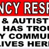 autistic person lives here