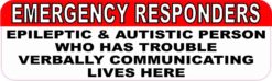 autistic person lives here