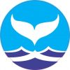 Circle Ocean Whale Tail Sticker