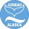 Circle Juneau Alaska Whale Sticker