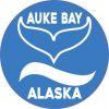 Circle Auke Bay Alaska Whale Sticker