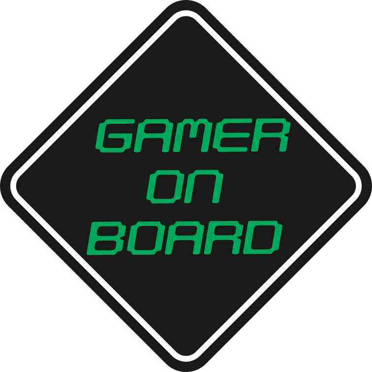 Gamer On Board Magnet