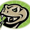 Left-Facing Green Viper Sticker