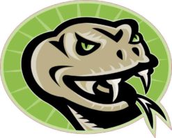 Right-Facing Green Viper Sticker