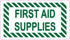 first aid supplies