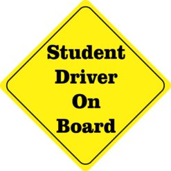 Student Driver On Board Magnet