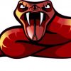viper mascot sticker