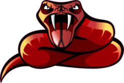 viper mascot sticker