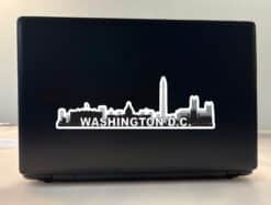 10in x 3.25in Washington D.C. Skyline Sticker Vinyl Travel Decal Stickers
