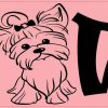 Love Yorkie Bumper Sticker