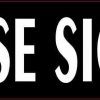 Black Please Sign In Magnet