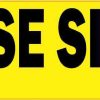 Yellow Thank You Please Sign In Sticker