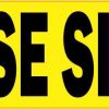 Yellow Please Sign In Sticker