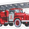 Firetruck Sticker