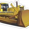 Bulldozer Sticker