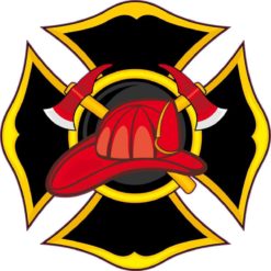 Fireman Emblem Sticker