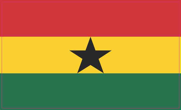 Ghana Flag Magnet