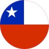 Round Chile Flag Sticker