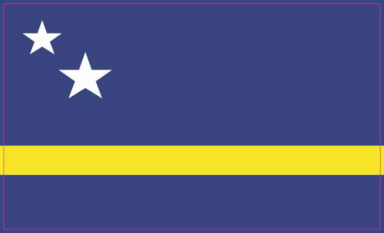 Curacao Flag Magnet