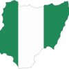 Die Cut Nigeria Sticker