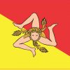 Sicily Flag Sticker