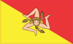 Sicily Flag Sticker