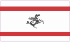 Tuscany Flag Sticker