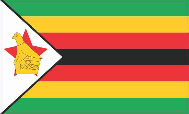 Zimbabwe Flag Magnet
