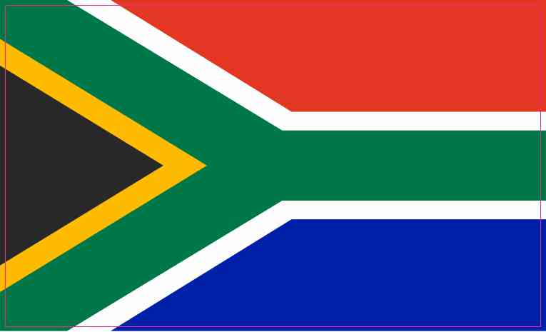 South Africa Flag Sticker