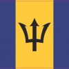 Barbados Flag Magnet