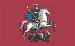 Moscow Flag Magnet