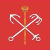 Saint Petersburg Flag Magnet