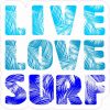 Live Love Surf Sticker