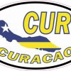 Oval CUR Curacao Sticker