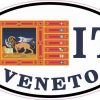 Oval IT Veneto Flag Sticker