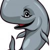 Whale Sticker