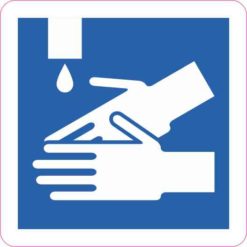 Hand Washing Sticker