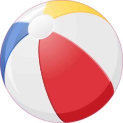 Beach Ball Sticker