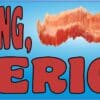 10in x 3in God Fearing Bacon Loving American Magnet