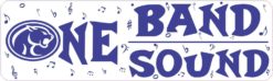 Buna Cougar One Band One Sound Bumper Sticker