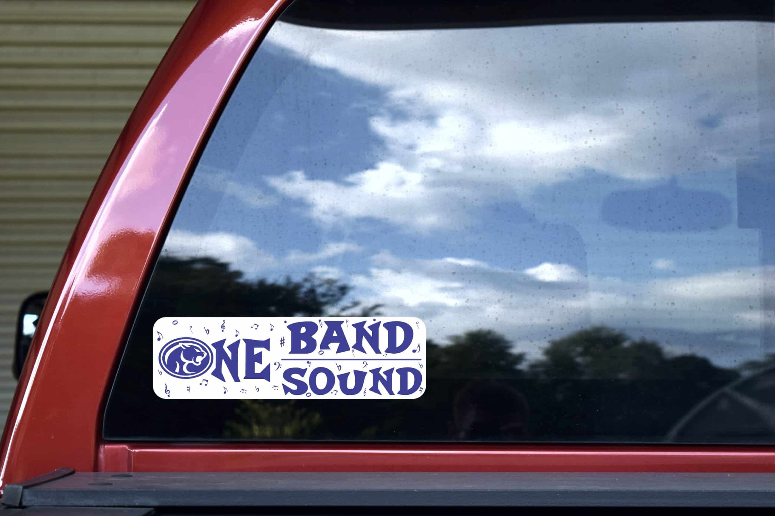 10 x 3 Buna Cougar One Band One Sound Bumper Sticker Marching Bands Decal