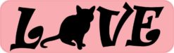 Love Cat Bumper Sticker