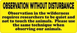 Observation Without Disturbance Magnet